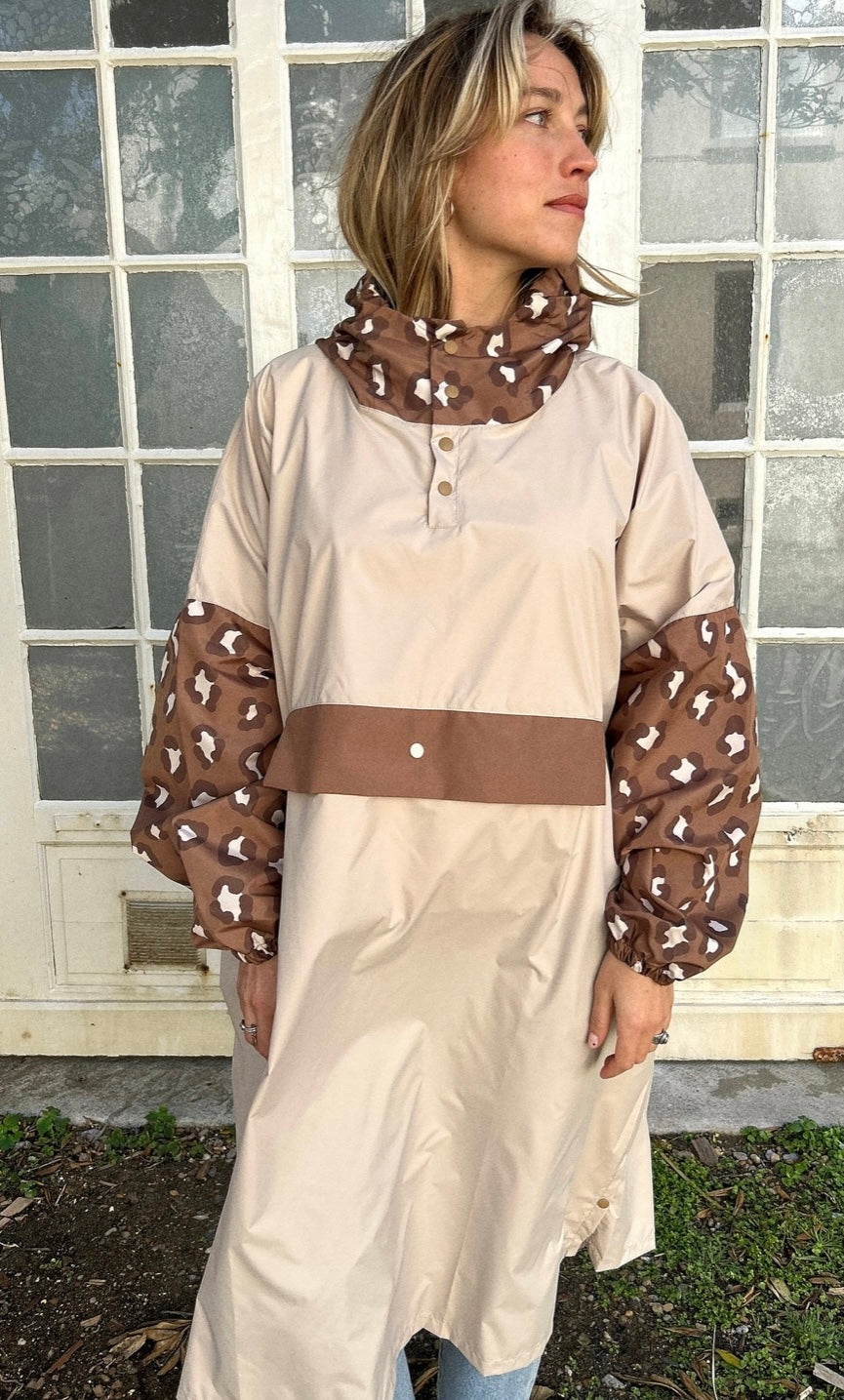 Ponchos léopard