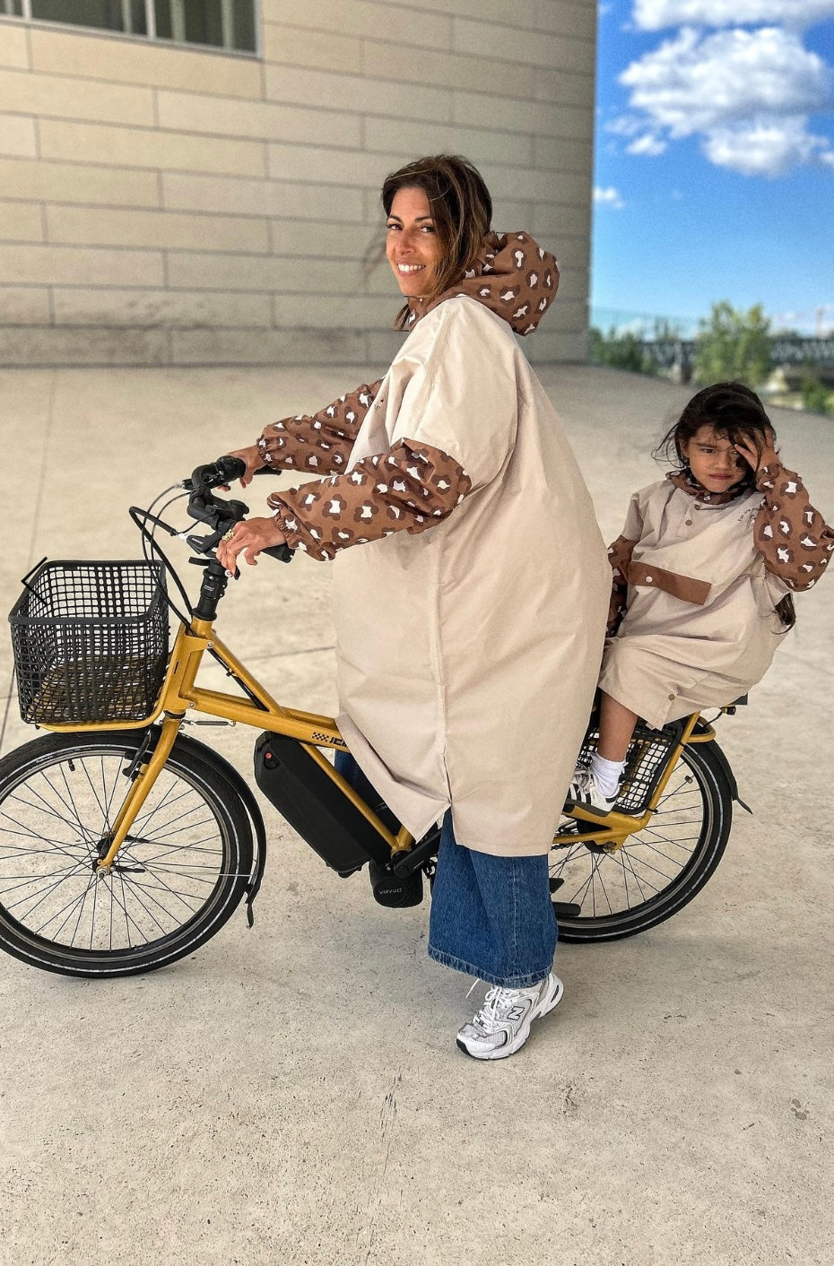 Ponchos léopard