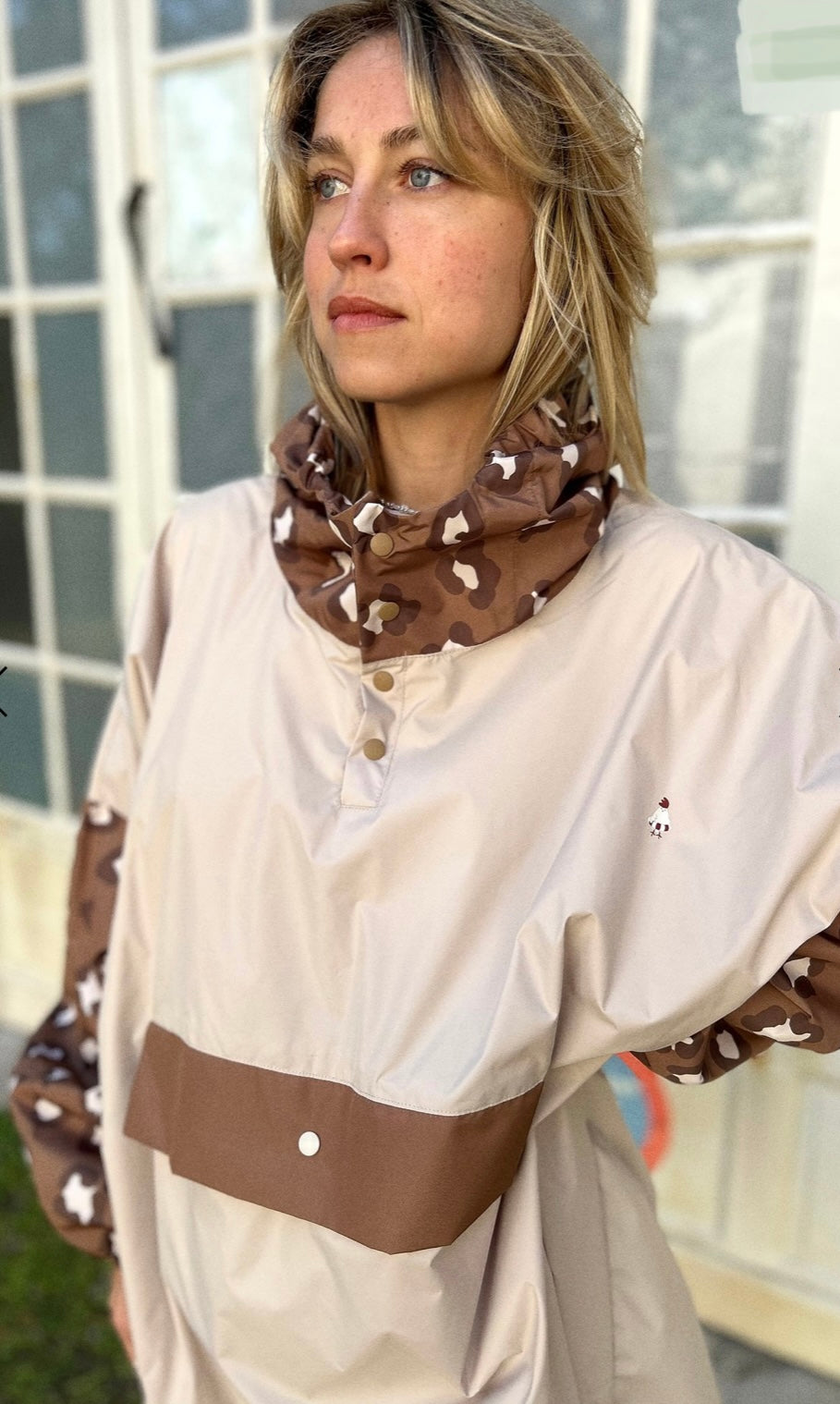 Ponchos léopard